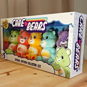 Carebears Toys Collector Set of 5 Plush Dolls